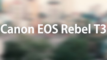 Canon Rebel T3 (EOS 1100D) Video Test (simple, unprofessional)