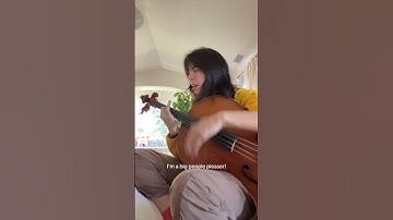 Thumbnail of this is the bridge of my song people pleaser u can listen to it everywhere