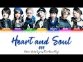 AAA - Heart and Soul (Color Coded Lyrics Kan/Rom/Eng)