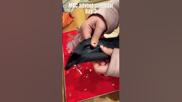 MAC advent calendar day 3! #somestuff #adventcalendar #mac