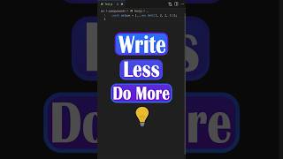 Stop Writing Long Code – Use These 5 One-Liners! 🖐 🔥 #how #stop #shorts #coding