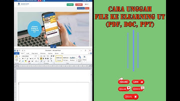 Cara unggah file jawaban elearning UT dalam bentuk word, pdf, ppt  || SIMAK VIDEO BERIKUT