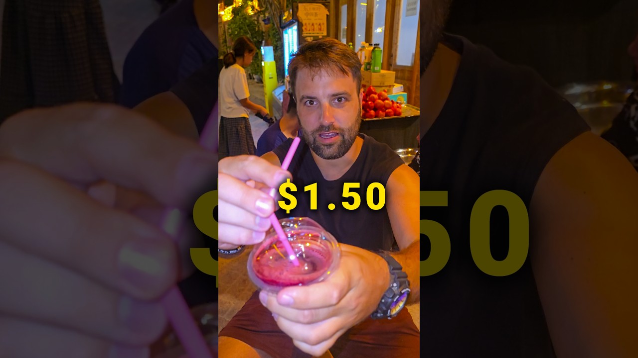 $1.50 Fresh Juice in China! 🇨🇳