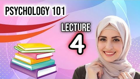 Psy101 short lecture 4|| vu help|| student life