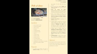 Documento tipo: libro de RECETAS en DOCS screenshot 4