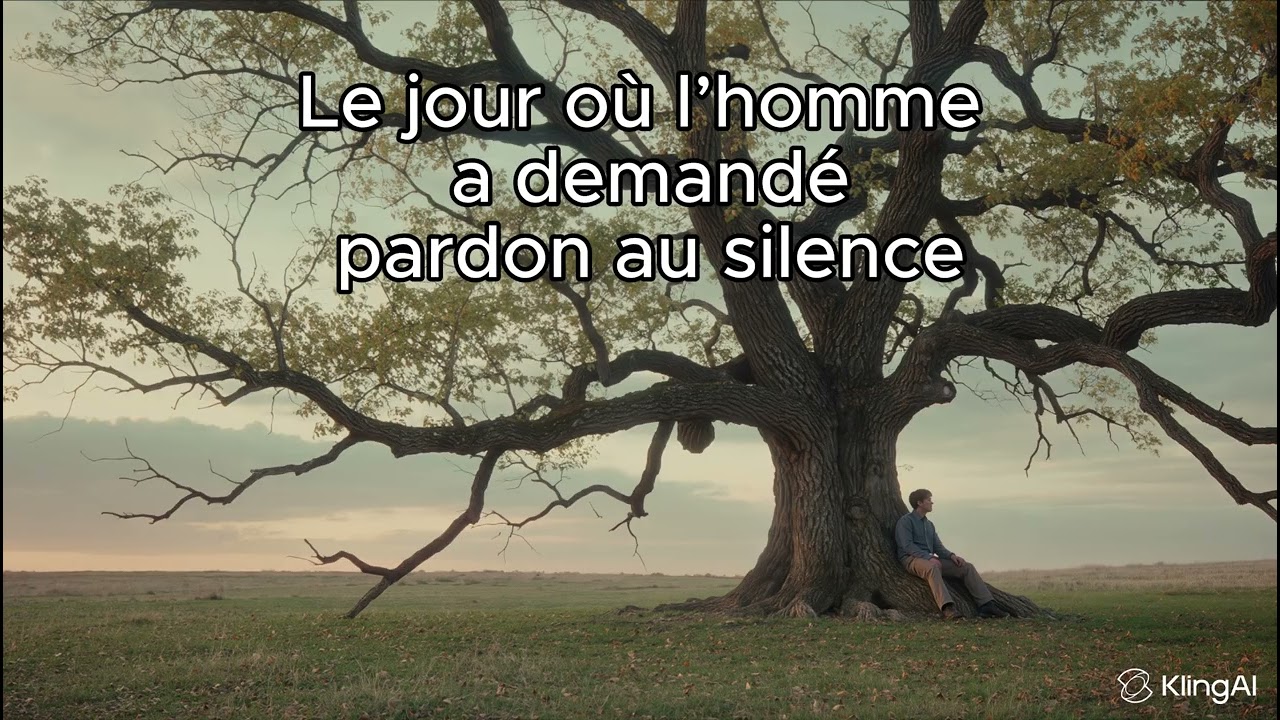 Le jour où l’homme a demandé pardon au silence
