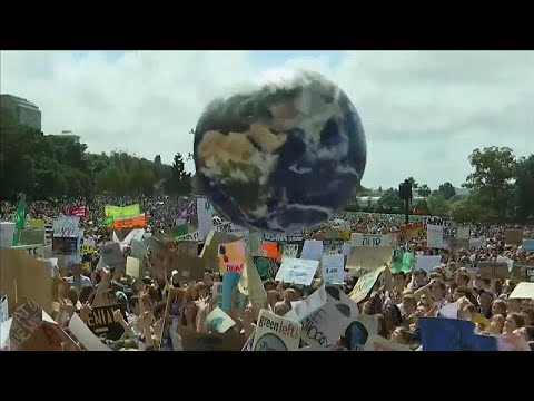 Arranca la huelga mundial por el clima