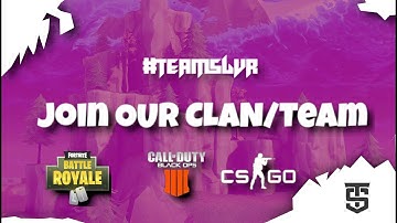 How to Join Our Clan/Team #TeamSLVR