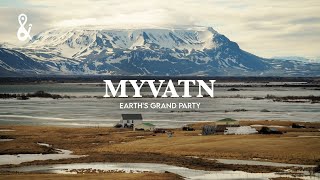 LAKE MYVATN: Planet Earth's Grand Party 🇮🇸 | Hverir, Hverfjall, Skutustadir & Dimmuborgir