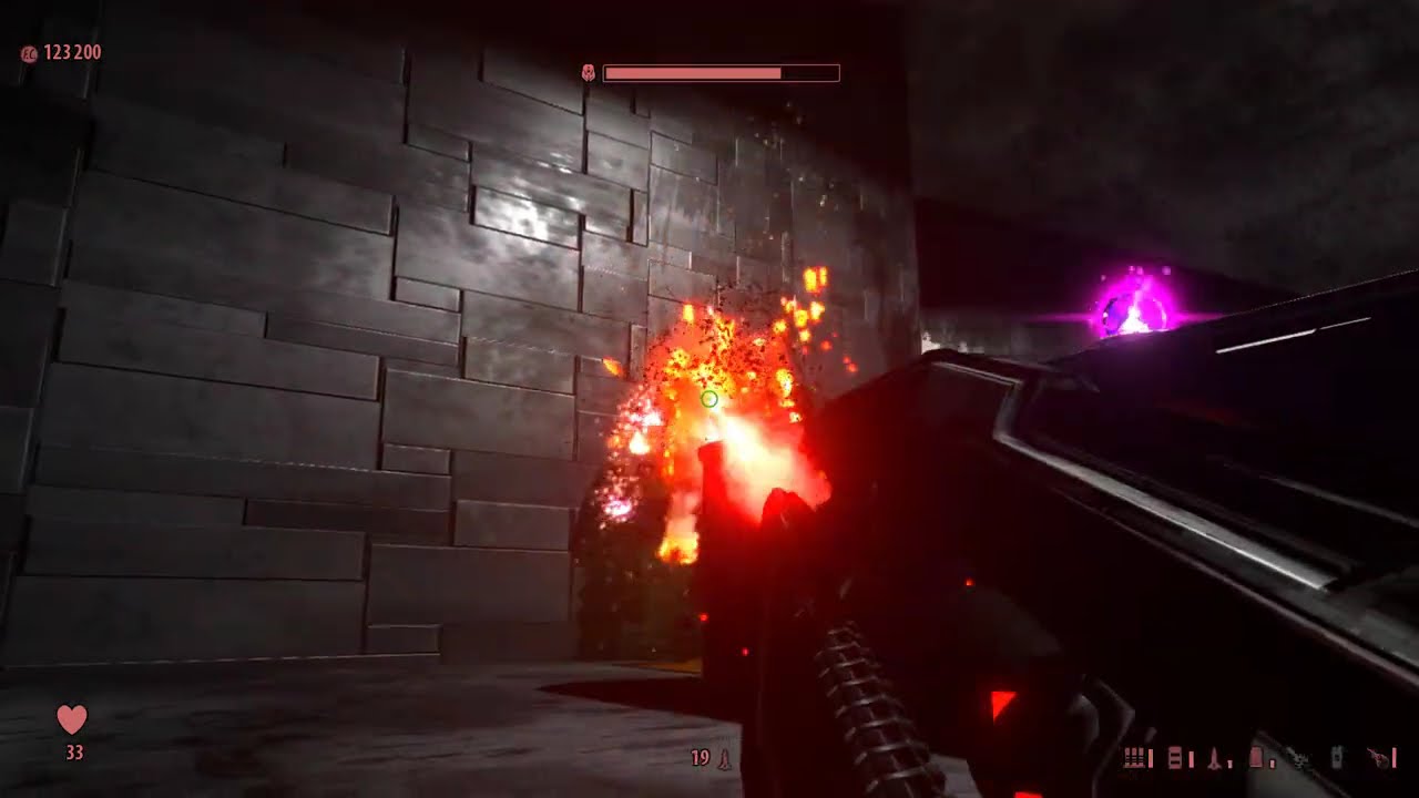 Serious Sam Fusion 2017 mod: 7smoke Tennis 2018: Red Edition Tar boss battle