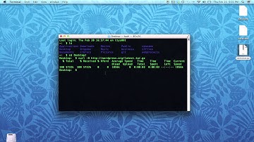 Download and extract Wordpress from the terminal command line