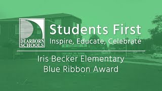 Becker Elementary Wins Blue Ribbon Award