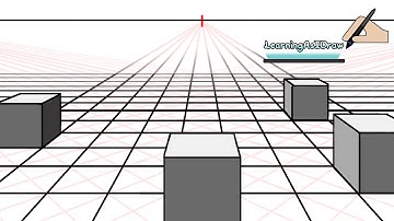 One point perspective the perfect square and floor planes How To Draw Tutorial