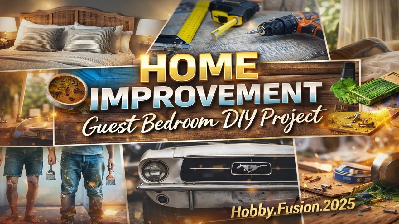 CREATE: Weekend DIY Guest Bedroom Makeover | USA | Budget Friendly Home Improvement |Stylish Upgrade