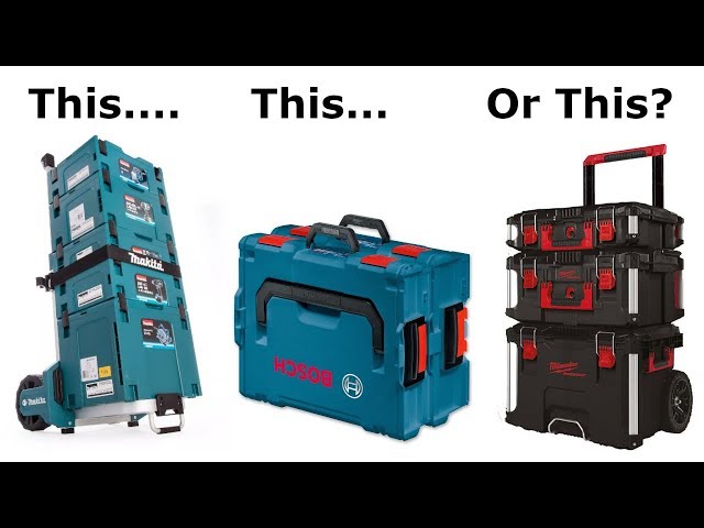 Bosch, Makita or Milwaukee tool storage, what do you think is best? YouTube