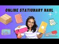 Online stationery shopping haul learnwithpriyanshi