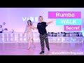 How to dance Rumba Walks like a Pro? Ballroom Dance Lessons | Rumba Walks Technique Tutorial - Oleg