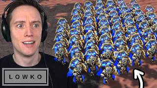 Reynor faces HUNDREDS of Adepts?! (StarCraft 2)