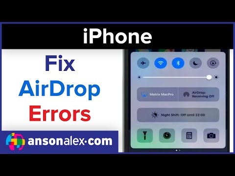 AirDrop이 Mac/iPhone에서 작동하지 않음 [수정]