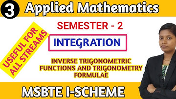 diploma maths 2 integration | diploma 1st year 2nd semester Maharashtra board | lecture no 3 22206