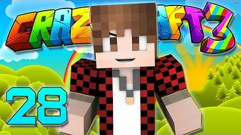 Minecraft Crazy Craft 3.0: DUPLICATOR LOG HARVESTING & EXPERIENCE TREE  #28 (Modded Roleplay)