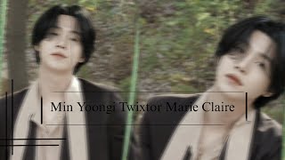 Yoongi Twixtor Marie Claire