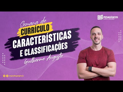 Currículo - características e classificações