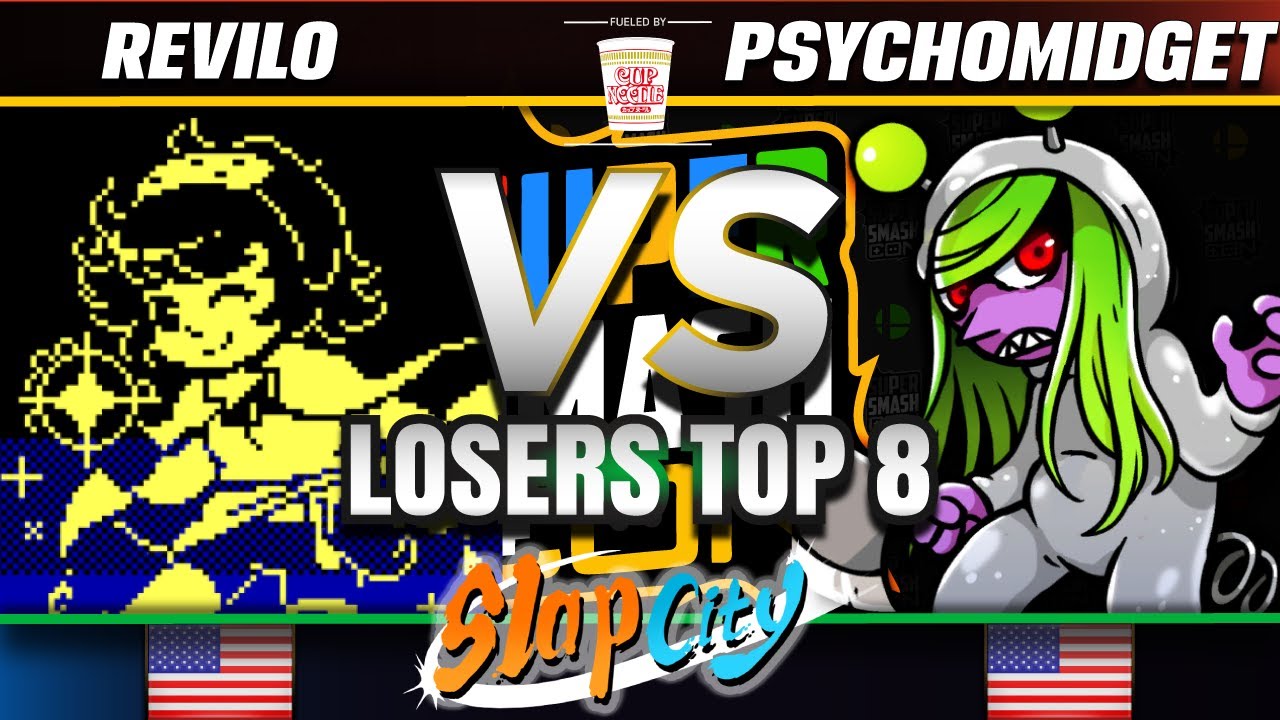 rambo 3 Slap City TOP 8: Revilo (Remedy/Ittle Dew) vs. PsychoMidget (Jenny Fox) - SSC2019 Losers Top 8