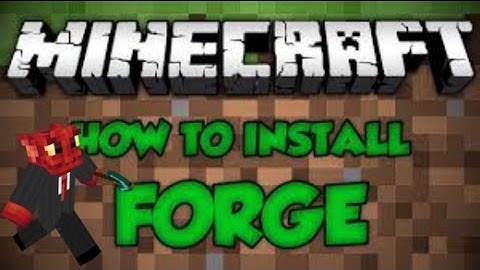 (Tutorial)How to Install Forge on Minecraft 1.7 (Mac)