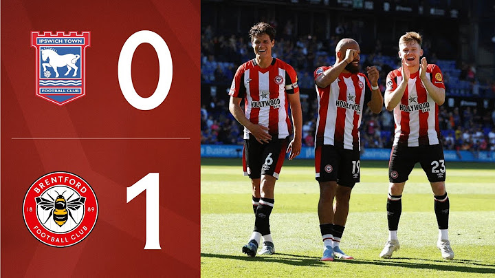 Schade header sends Bees eighth 🤩 | Ipswich Town 0-1 Brentford | Premier League Highlights