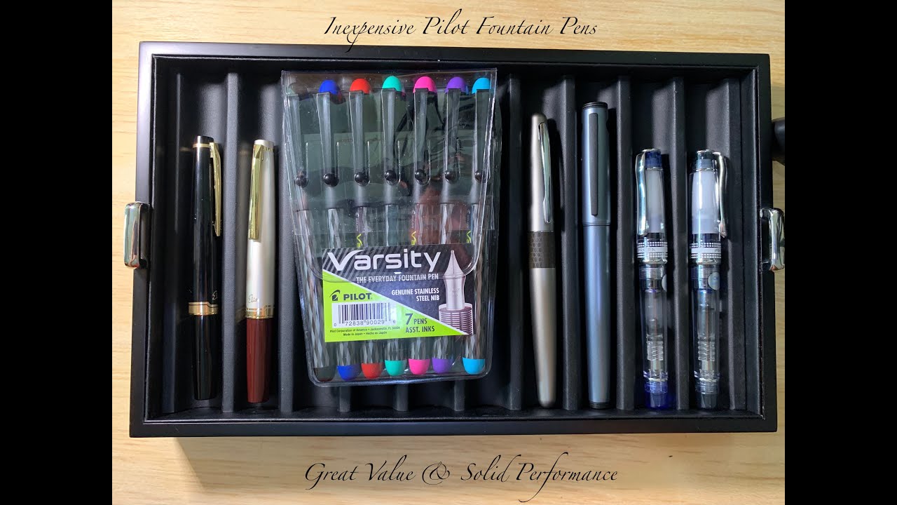 Inexpensive Fountain Pens Pt. 1 Pilot Edition YouTube