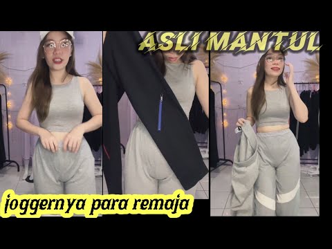 live jualan celana joger online