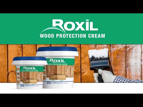 Roxil Wood Waterproofing Cream: 10-Year Outdoor Clear Sealer - Treatment &  Sealant for Waterproof Protection of Decking, Fence, Sheds, Furniture - 1.5