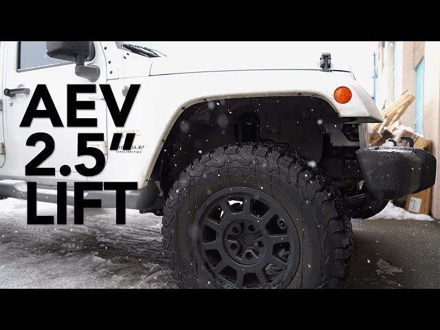 AEV JK 2.5 DualSport XT Suspension System