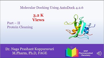 AutoDock4.2.6 Part-2 Protein Cleaning