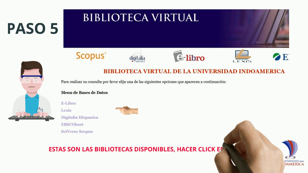 Tutorial de Uso de la Biblioteca Virtual - YouTube