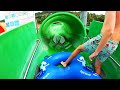 Green Tube Water Slide at Terme Ptuj | Reifenrutsche Onride