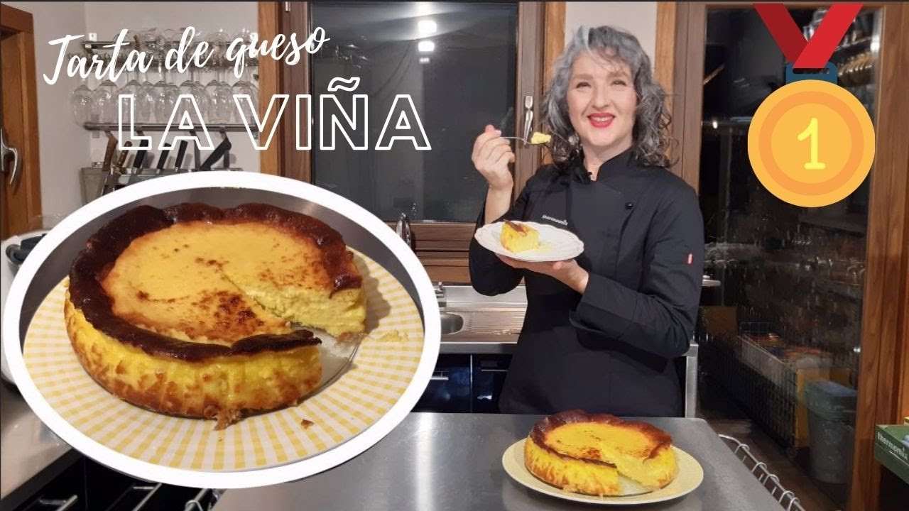 🥇 TARTA DE QUESO DEL RESTAURANTE LA VIÑA 🥇 La receta original adaptada a Thermomix®