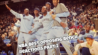 NBA Best Opposing Bench Reactions *Part 2*