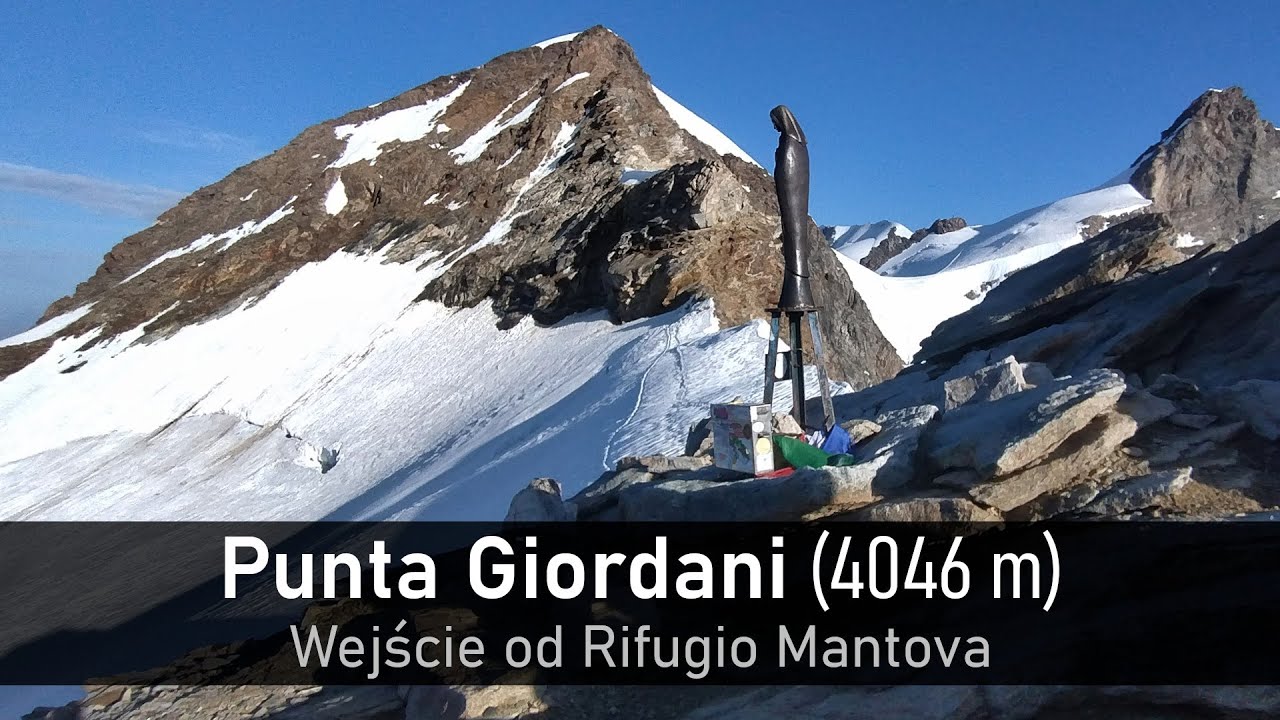Monte Rosa - wejście na Punta Giordani (4046 m)
