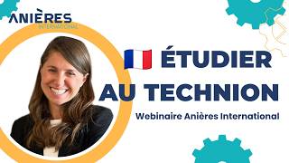 Webinaire Anières International | Comment étudier l’ingénierie au Technion