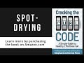 Spot-Drying: Cracking the Curl Code