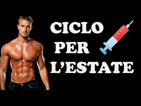 CICLO DI STEROIDI PER L'ESTATE