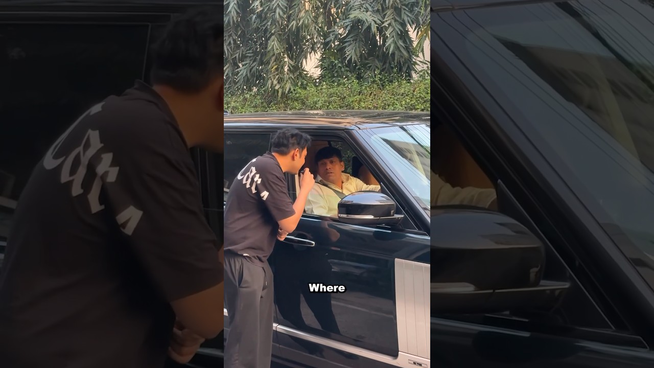 Asking a Range Rover Driver what I EAT for IFTAR
