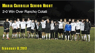 2017 2 8 MCHS G13 v Rancho Cotati Senior Night Highlights