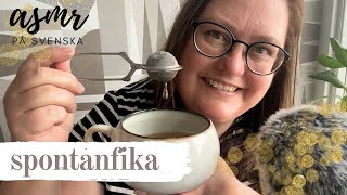 ASMR på svenska: En spontan fikastund med mig screenshot 5