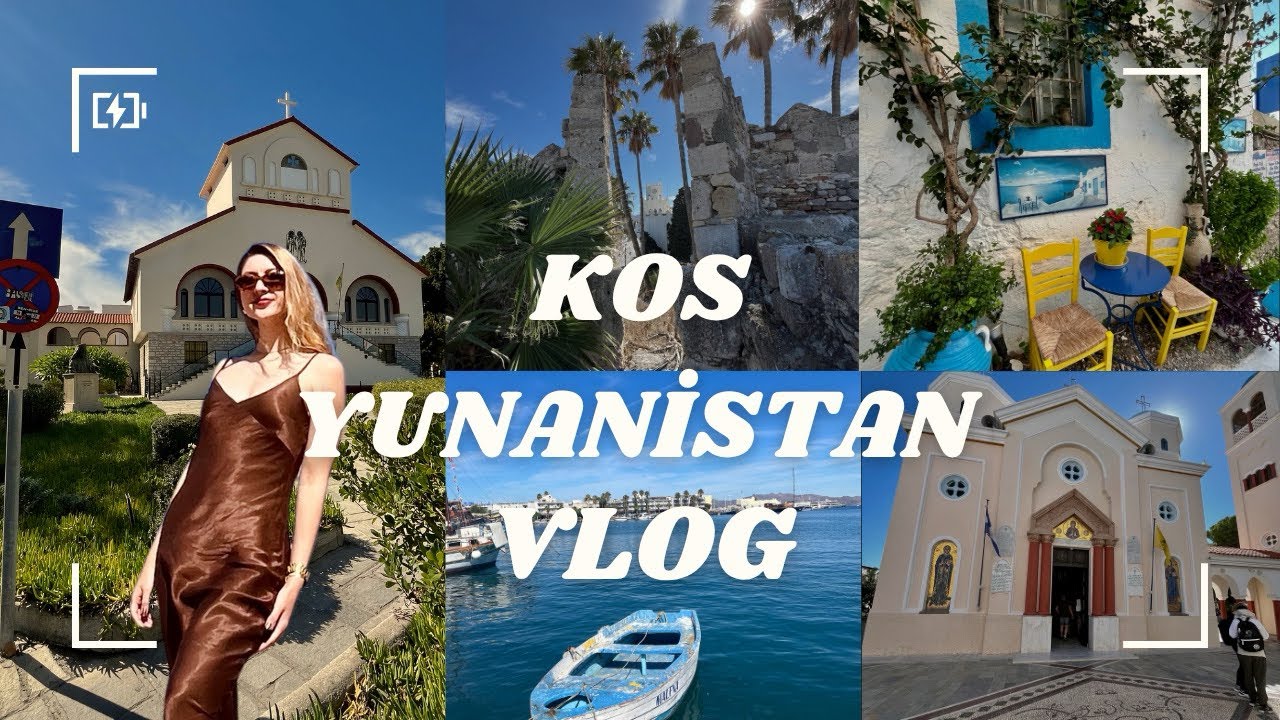İlk Kez Yunanistan’ın Kos Adası’na Gittim | Kos Vlog 