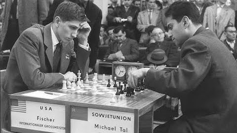 Boby Fischer 🆚 Mikhail Tal (Deep dark forest)