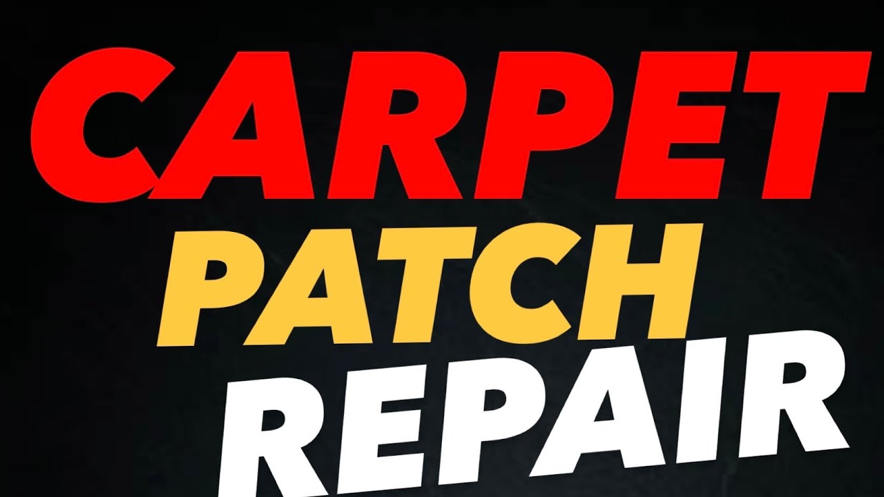 Carpet Patching In 3 Doorways!!! www.goodhousefloorcare.com - YouTube