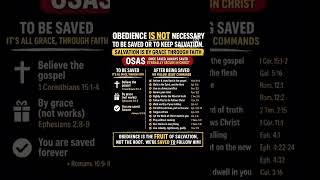 Once Saved Always Saved IS Biblical!! (OSAS)